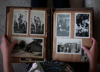 We pulled out some of the old photo albums from my family, and loved seeing my kids look through them. Photos are timeless and the thing that we can pass through generations to tell our stories.