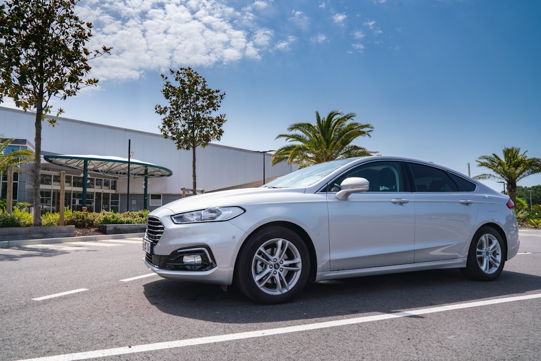 Silver private airport taxi transfer / car hire vehicle