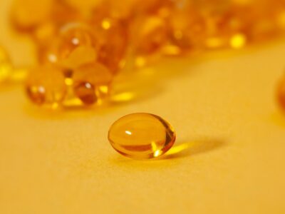Vitamin D gelcaps.