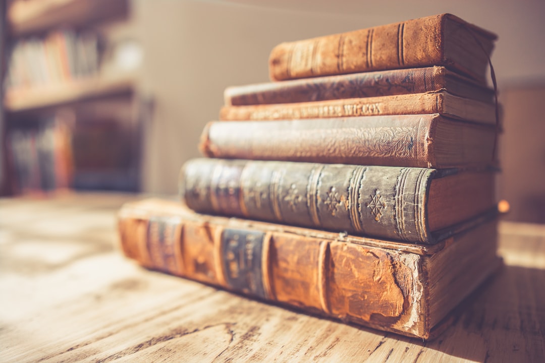 Leather bound books